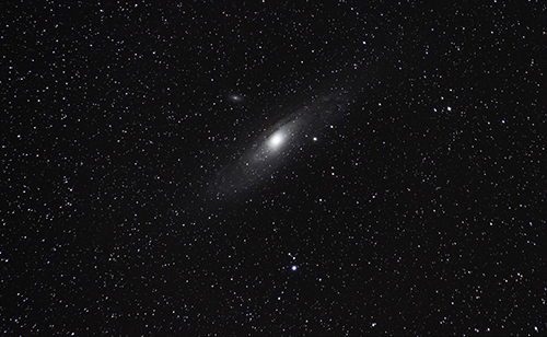 Photo de la galaxie de d'Andromère (M31), juin 2020 - Optrolight