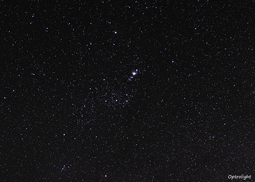 Photo de la constellation d'Orion, Paranal 2018- Optrolight