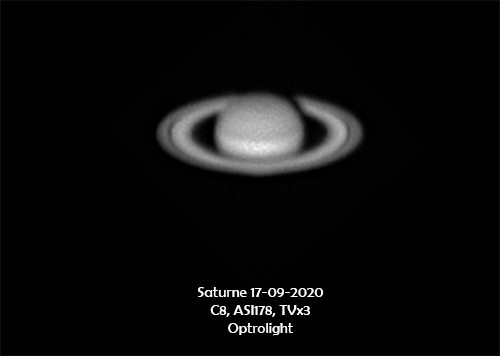 Composition des meilleures images de saturne avec la ZWO ASI178MM - Optrolight