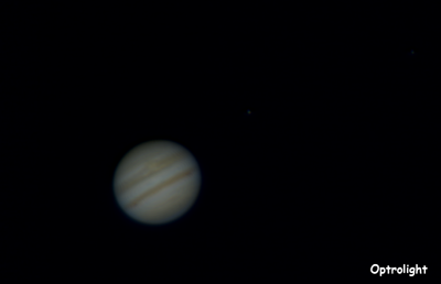 Photo de jupiter avec lucky imaging