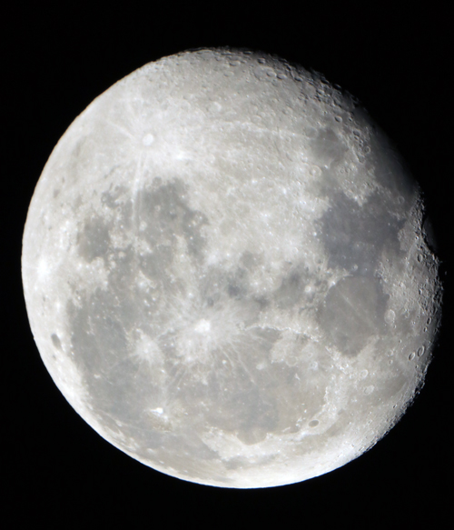 Photo de la Lune le 01/07/2018 dans les alpes- Optrolight