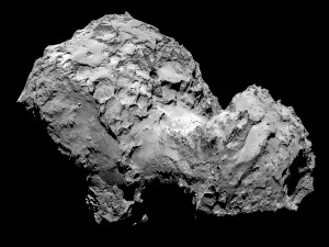 Photo de la comète 67P/Churyumov–Gerasimenko prise par la sonde Rosetta